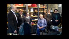 El convenio entre el Concello de Allariz y Aixi�a fue presentado esta tarde