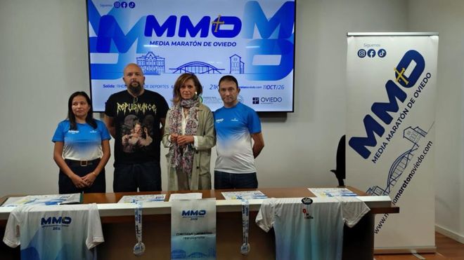 Presentaci�n media marat�n de Oviedo