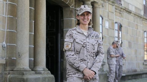 Ana Truyols, capit�n de enfermer�a en Infanter�a de Marina, que don� un ri��n en vida a su cu�ado.