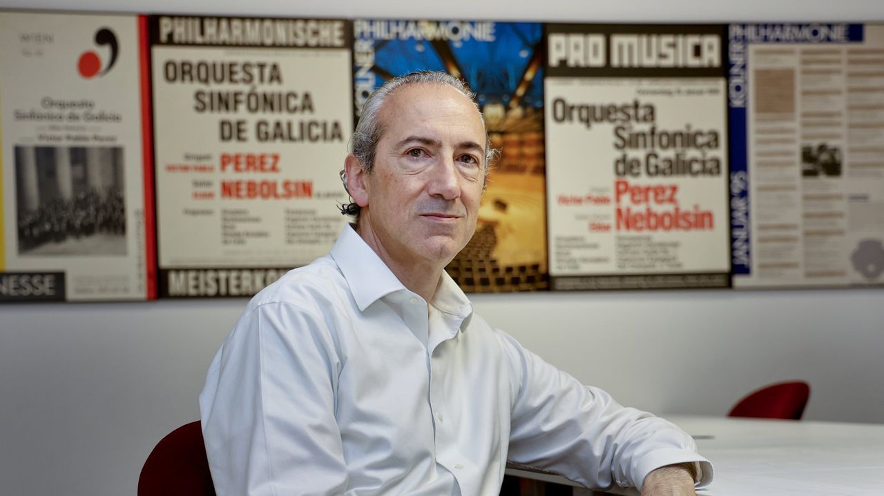 Aplausos para el gerente de la Sinfónica de Galicia