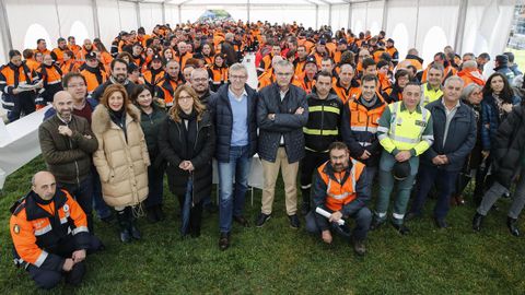 Jornada de convivencia de agrupaciones de Protecc��n Civil en Allariz.M�s de 400 voluntarios se reunieron en esta jornada en Allariz. El vicepresidente de la Xunta, Alfonso Rueda, los visit�. 