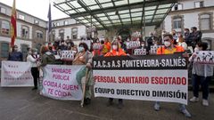 La protesta del personal de los PAC del pasado lunes tendr� continuidad el pr�ximo martes