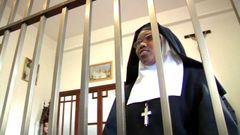 Sor �ngela, en una imagen tomada durante una entrevista