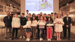 Ganadores de la �ltima edici�n del concurso de rap de Prensa-Escuela