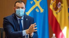 El presidente del Principado de Asturias, Adri�n Barb�n