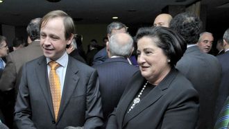 Ruiz Tovar en el homenaje que le ofrecieron en enero del 2011 por su despedida como presidenta de la Audiencia Provincial de Lugo
