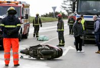 El tr�gico siniestro de ayer se produjo en la AC-418, en el cruce de Xoane, en Carballo. 