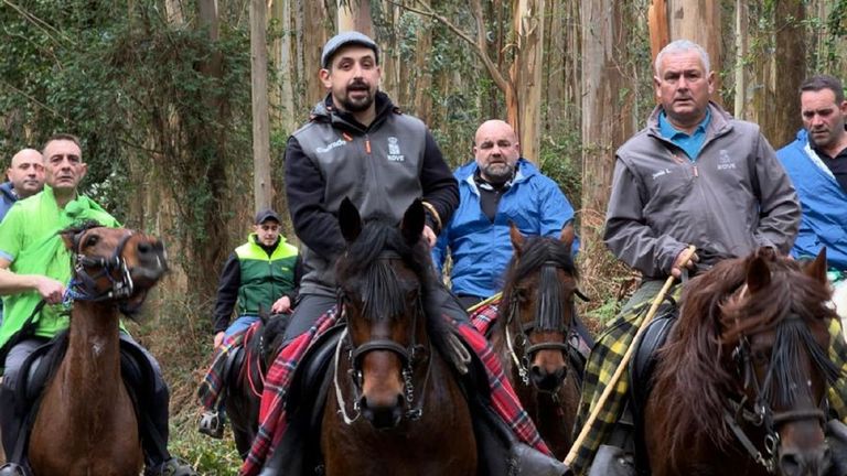 Ruta Cabalar de A Medela