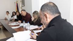 Un pleno en Zas, en imagen de archivo