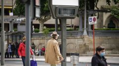 Dispositivo apagado frente al parque de San L�zaro