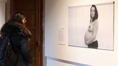 Una de las fotograf�as de la muestra��Virando o rosa�, en Fonseca