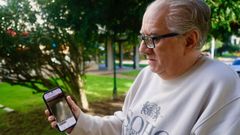 Luis Miguel muestra el vdeo de su agresin.