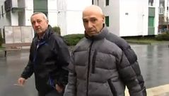 Santi Potros, paseando por Lasarte