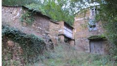 Aldea abandonada en la zona de Eo-Oscos