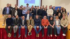Imaxe do congreso local que celebrou a formaci�n xuvenil do PP de Xove, e no que participaron veteranos membros do partido