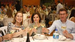 Soraya S�enz de Santamar�a visita la Bodega Mart�n Codax en una comida mit�n