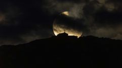 Vista de un eclipse de luna, en septiembre del pasado a�o 