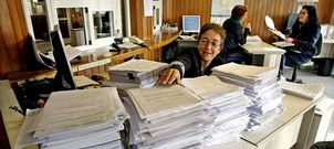 En ocasiones puntuales, como con la Ley de Tasas, se produce una repunte espectacular de los procedimientos judiciales.