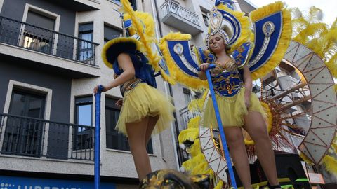 S�bado de pi�ata en Celanova.Los gruposy comparsas estuvieron muy animados