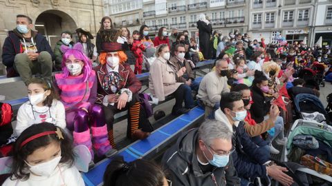 Animacin en el desfile infantil de disfraces