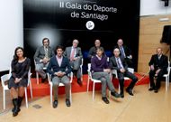 El alcalde entreg� los premios a los m�s destacados del deporte compostelano en el 2014. 
