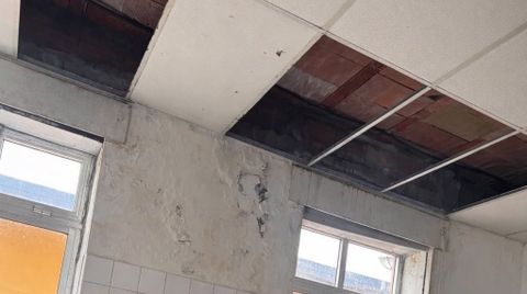 Desperfectos en el CPI de Zas