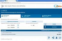 La calculadora pide el per�odo de facturaci�n y el consumo.