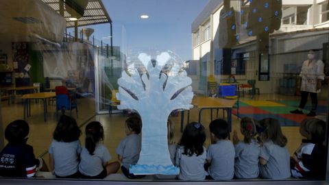 Un aula de infantil en el Colegio Internacional Eir�s