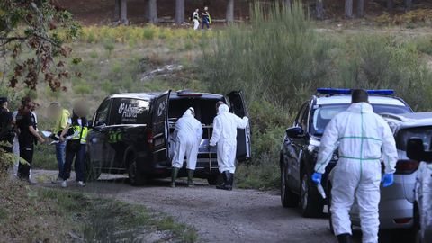 La Polic&iacute;a Nacional contin&uacute;a trabajando este jueves en la zona donde apareci&oacute; Isaura