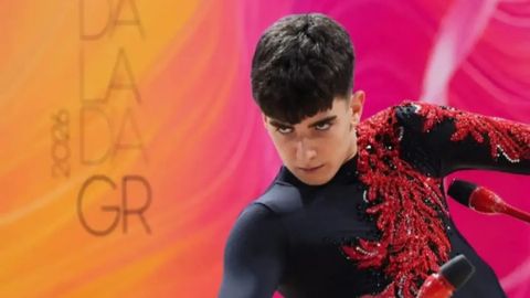 Jos� V�zquez durante uno de los momentos de su actuaci�n