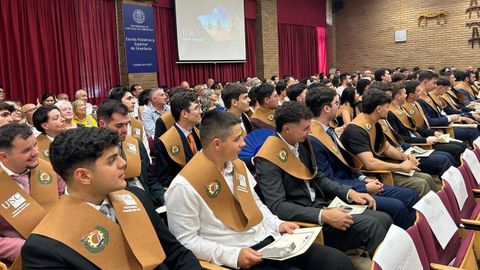 Graduaci�n de la cuarta promoci�n de Rob�tica de la Escola Polit�cnica Superior de Lugo