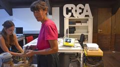 Arantza Vilas, en el curso que dirige en el campus universitario de Pontevedra