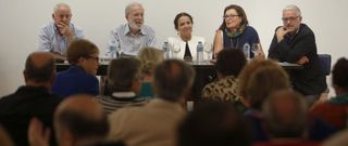 El Clube de Prensa present� un n�mero con una foto de Eduardo Blanco Amor. 