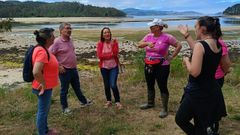 El encuentro se celebr� ayer en el arenal de O Ari�o, Camari�as.
