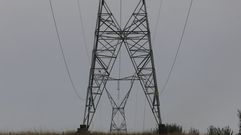 Infraestructuras de transporte de electricidad, en foto de archivo