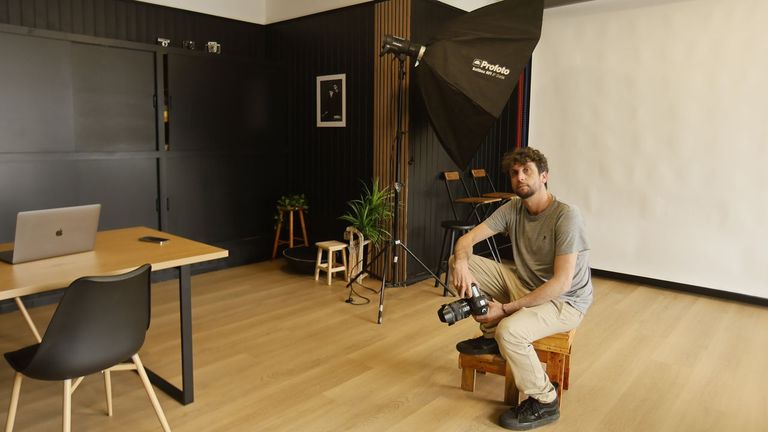 Severo Paleo abri� estudio en Foz tras su etapa profesional en Barcelona