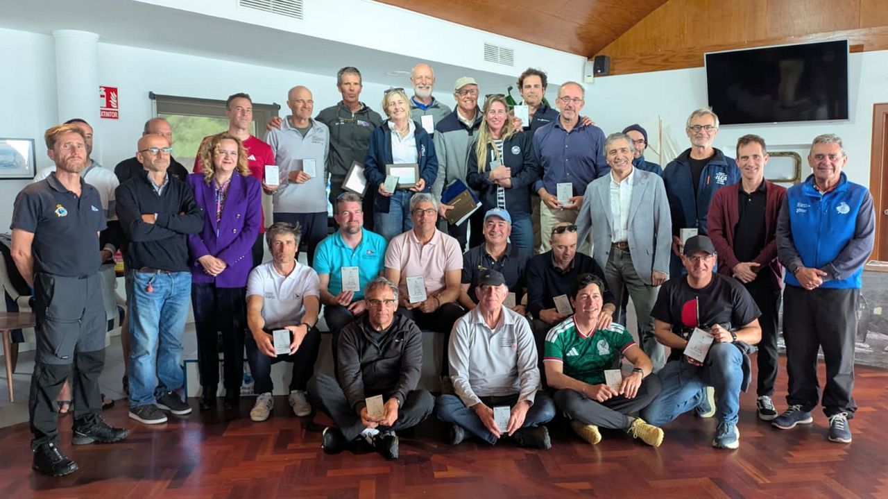 José Luis Doreste se proclama campeón de España de ILCA máster en Portosín