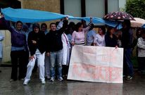 Los trabajadores del Virxe da Xunqueira de Cee ya se concentraron el pasado d�a 13.