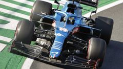 Fernando Alonso durante el Gran Premio de los Pa�ses Bajos