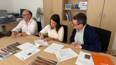 El documento estaba en posesi�n de Francisco Otero, que firm� la cesi�n en un acto con la alcaldesa de Ribeira