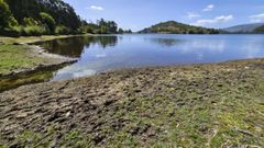 Embalse de O Pontill�n de Castro, en la parroquia pontevedresa de Verducido, la semana pasada