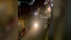 Detenido un vecino de Sarria tras una espectacular persecuci�n por las calles de la villa