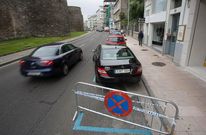 La Polic�a Local empez� a adoptar medidas para la tractorada ya ayer. 