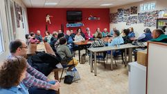 Una de las reuniones que mantuvieron hasta la fecha los concejales del PP