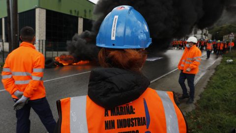 Protesta de los trabajadores de Vestas