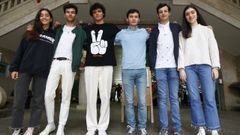 Seis de los mejores alumnos de la ABAU 2022 en Pontevedra de institutos p�blicos