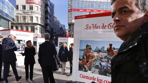 Inauguraci�n de la exposici�n �Un a�o de Voz� 2025 en el Cant�n Grande.