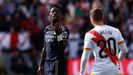 Vincius.Vincius con el Real Madrid en un partido contra el Rayo en Vallecas