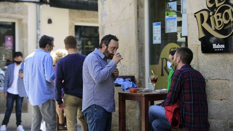 Ambiente en las calles de Lugo este s�bado