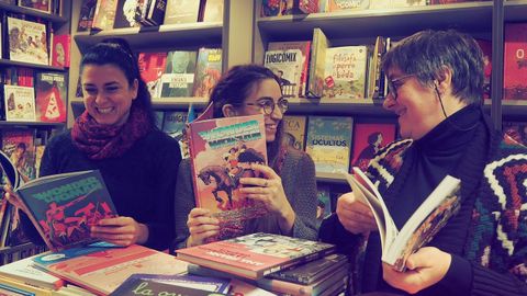 Chusa P�rez, �ngela Ib��ez e Patricia de Lorenzo forman o elenco de �Helen Keller, a muller marabilla?�, coproduci�n de Ch�vere, Centro Dram�tico Nacional, Teatre Lliure e o CDG.